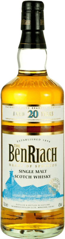 99,95 € Free Shipping | Whisky Single Malt The Benriach United Kingdom 20 Years Bottle 70 cl