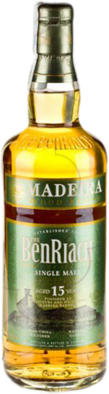 96,95 € Бесплатная доставка | Виски из одного солода The Benriach Madeira Объединенное Королевство 15 Лет бутылка 70 cl