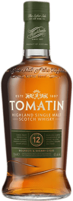 46,95 € Envío gratis | Whisky Single Malt Tomatin Reino Unido 12 Años Botella 70 cl