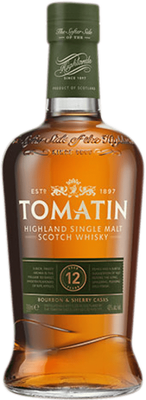 49,95 € Envío gratis | Whisky Single Malt Tomatin Reino Unido 12 Años 70 cl