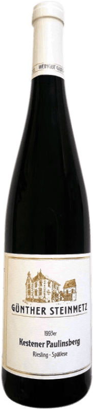 82,95 € Envío gratis | Vino blanco Günther Steinmetz Kestener Paulinsberg 1993 Q.b.A. Mosel Mosel Alemania Riesling Botella 75 cl