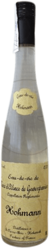 18,95 € Spedizione Gratuita | Superalcolici Hohmann Marc d'Alsace Aguardiente Francia Gewürztraminer Bottiglia 70 cl
