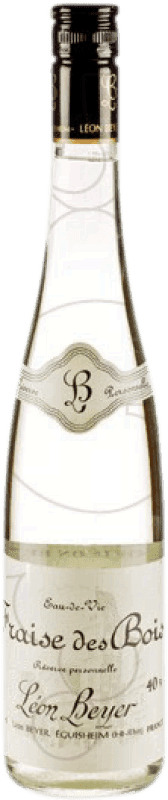 51,95 € 送料無料 | オルホ スペイン産の酒粕蒸留酒 Léon Beyer フランス 70 cl Fraise des bois — 野イチゴ