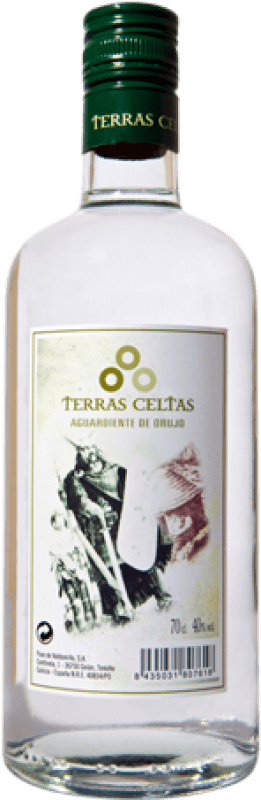 14,95 € Envío gratis | Orujo Aguardiente Terras Celtas España Botella 70 cl