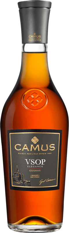 48,95 € Spedizione Gratuita | Cognac Camus Elegance Very Superior Old Pale VSOP Francia Bottiglia 70 cl