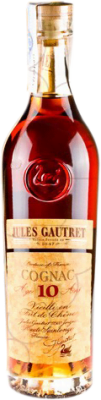 56,95 € Бесплатная доставка | Коньяк Jules Gautret Франция 10 Лет бутылка 70 cl