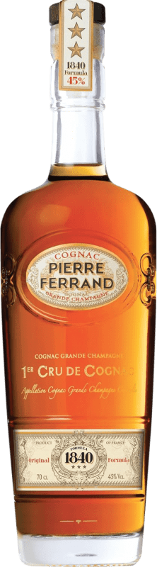 64,95 € 免费送货 | 科涅克白兰地 Ferrand Pierre 1er Cru 法国 瓶子 70 cl