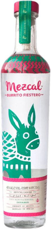 61,95 € 送料無料 | Mezcal Agaves de Selección Burrito Fiestero メキシコ ボトル 70 cl