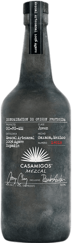 99,95 € Envío gratis | Mezcal Casamigos México Botella 70 cl