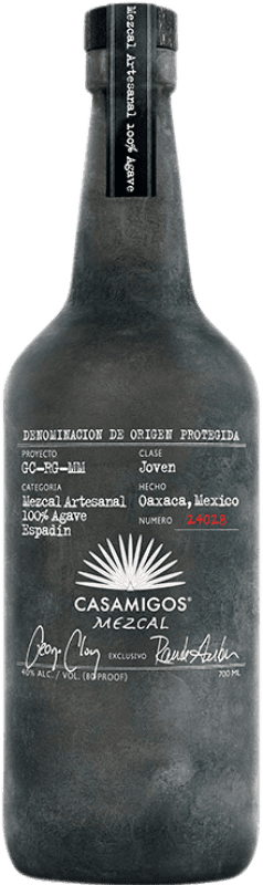 63,95 € Spedizione Gratuita | Mezcal Casamigos Messico Bottiglia 70 cl