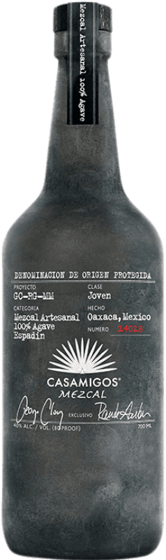 63,95 € Envío gratis | Mezcal Casamigos México Botella 70 cl