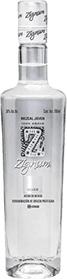 42,95 € 免费送货 | 梅斯卡尔酒 Zignum Silver 年轻的 墨西哥 瓶子 70 cl