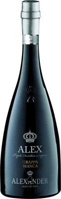 28,95 € Envio grátis | Grappa Alexander Bianca — Branca Itália 70 cl