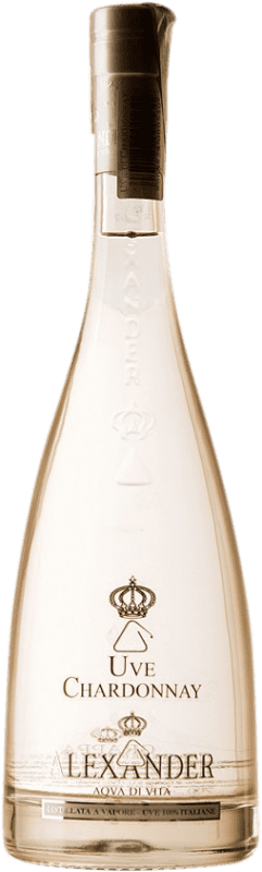 23,95 € Kostenloser Versand | Grappa Alexander Italien Chardonnay Flasche 70 cl