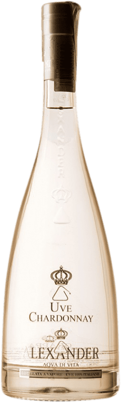 24,95 € Бесплатная доставка | Граппа Alexander Италия Chardonnay бутылка 70 cl
