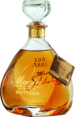 73,95 € Envio grátis | Aguardente Grappa Bottega Maestri Itália Garrafa 70 cl