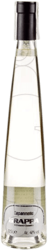 41,95 € Бесплатная доставка | Граппа Capannelle Италия Средняя бутылка 50 cl