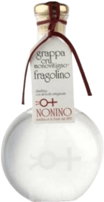 136,95 € Free Shipping | Grappa Nonino Fragolino Italy Half Bottle 50 cl