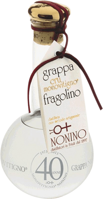 147,95 € Envio grátis | Grappa Nonino Itália Fragola Garrafa Medium 50 cl Fragolino