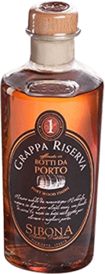 31,95 € Free Shipping | Grappa Sibona Botti da Porto Italy Medium Bottle 50 cl
