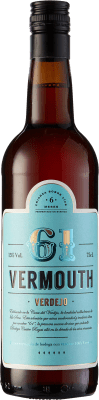 11,95 € Envío gratis | Vermut Cuatro Rayas 61 Vermouth España Verdejo Botella 75 cl
