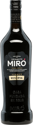 13,95 € Free Shipping | Vermouth Casalbor Miró Rojo Reserve Catalonia Spain Bottle 1 L