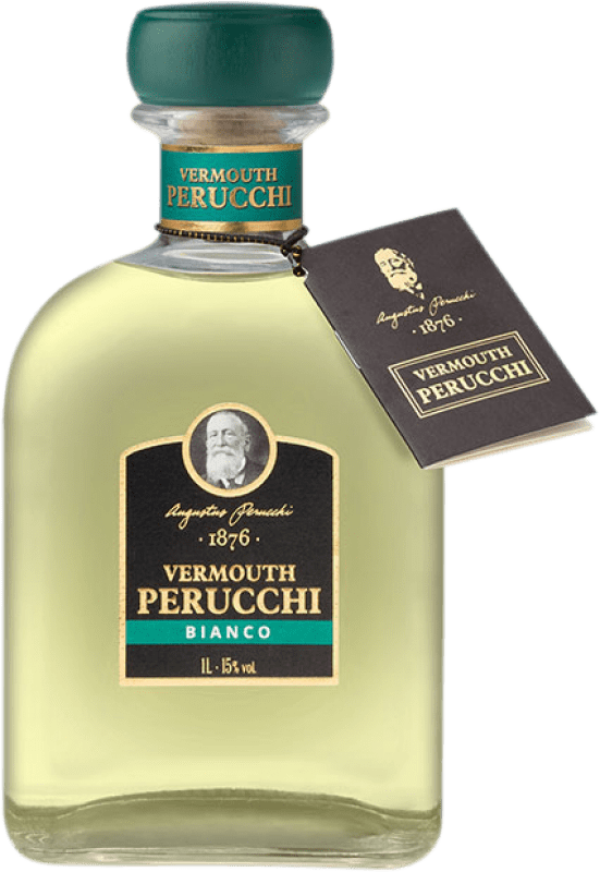 17,95 € 免费送货 | 苦艾酒 Perucchi 1876 Bianco 西班牙 瓶子 1 L