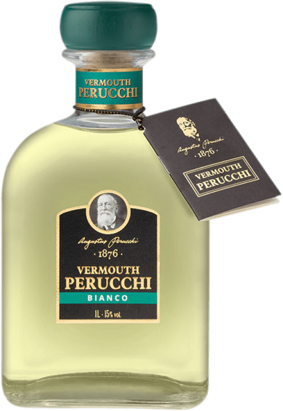 19,95 € Бесплатная доставка | Вермут Perucchi 1876 Bianco — Белый Испания 1 L