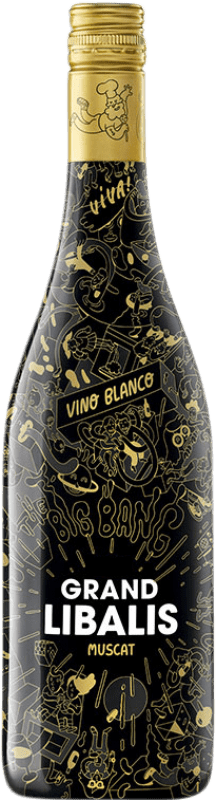 8,95 € Spedizione Gratuita | Vino Bianco Vintae Grand Libalis Dulce — Dolce I.G.P. Vino de la Tierra Valles de Sadacia La Rioja Spagna Riesling, Moscatel — Moscato Bottiglia 75 cl