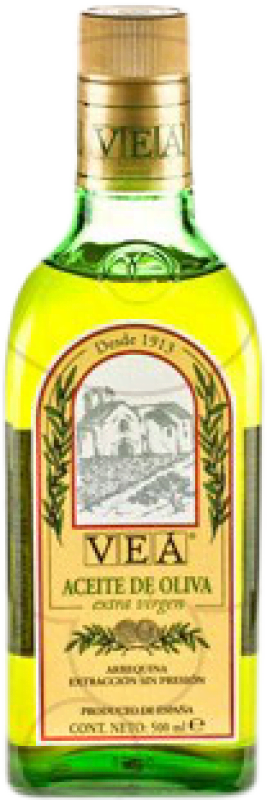 16,95 € Spedizione Gratuita | Olio d'Oliva Veá EVO Extra Vergine Spagna Bottiglia Medium 50 cl