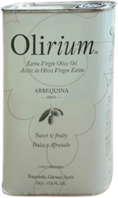 11,95 € Envío gratis | Aceite de Oliva Olirium España Arbequina Lata Especial 50 cl