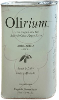 11,95 € Envío gratis | Aceite de Oliva Olirium España Arbequina Lata 50 cl
