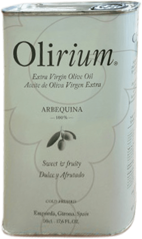 11,95 € Envio grátis | Azeite de Oliva Olirium Espanha Arbequina Lata Especial 50 cl