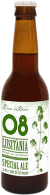 2,95 € Spedizione Gratuita | Birra Birra Artesana 08 Lusitània Especial Ale Spagna Bottiglia Terzo 33 cl