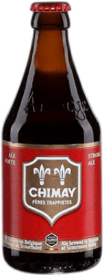 3,95 € Kostenloser Versand | Bier Chimay Roja Belgien Drittel-Liter-Flasche 33 cl