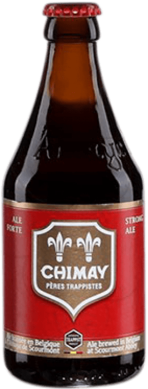 2,95 € Free Shipping | Beer Chimay Red Ale Belgium Third-Liter Bottle 33 cl