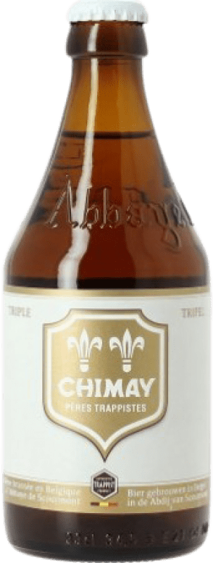 3,95 € Kostenloser Versand | Bier Chimay Triple Belgien Drittel-Liter-Flasche 33 cl