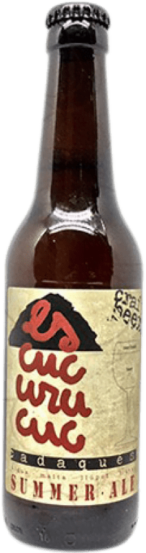 3,95 € Free Shipping | Beer Es Cucurucuc Summer Ale Spain One-Third Bottle 33 cl
