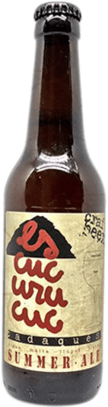 4,95 € 送料無料 | ビール Es Cucurucuc. Summer Ale スペイン 1/3ボトル 33 cl