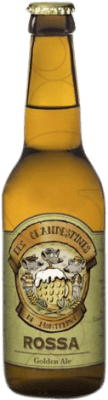 2,95 € Envío gratis | Cerveza Les Clandestines Rossa España Botellín Tercio 33 cl