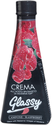 6,95 € Kostenloser Versand | Essig Glassy Crema Raspberry Italien Kleine Flasche 25 cl