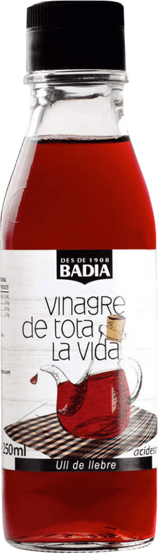 3,95 € Spedizione Gratuita | Aceto Badia Spagna Piccola Bottiglia 25 cl