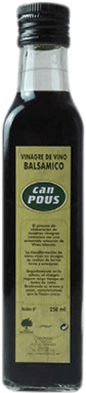 3,95 € Бесплатная доставка | Уксус Can Pous Balsámico Испания Маленькая бутылка 25 cl