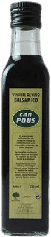 2,95 € Free Shipping | Vinegar Can Pous Balsámico Spain Small Bottle 25 cl