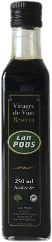 1,95 € Free Shipping | Vinegar Can Pous Reserve Spain Small Bottle 25 cl
