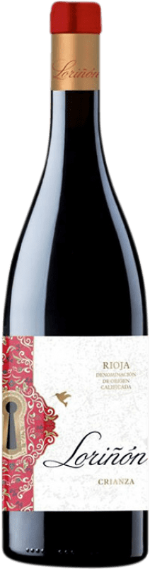 5,95 € Spedizione Gratuita | Vino rosso Pagos del Camino Loriñon Crianza D.O.Ca. Rioja La Rioja Spagna Tempranillo Bottiglia 75 cl