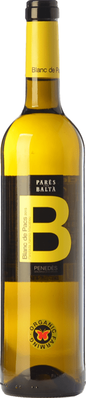 4,95 € Envoi gratuit | Vin Blanc Parés Baltà Blanc de Pacs Jeune D.O. Penedès Catalogne Espagne Macabeo — Macabeu, Xarel·lo, Parellada Eco — Biologique Bouteille 75 cl