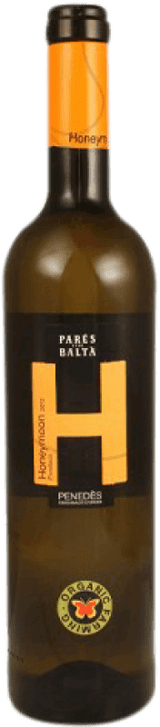 8,95 € Free Shipping | White wine Parés Baltà Honeymoon Joven D.O. Penedès Catalonia Spain Parellada Bottle 75 cl