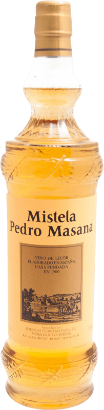 9,95 € Kostenloser Versand | Verstärkter Wein Pedro Masana Mistela Katalonien Spanien Grenache Weiß, Macabeo, Parellada Flasche 75 cl