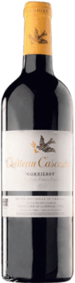 9,95 € Бесплатная доставка | Красное вино Philippe Courrian Château Cascadais старения A.O.C. Corbières Лангедок Франция бутылка 75 cl